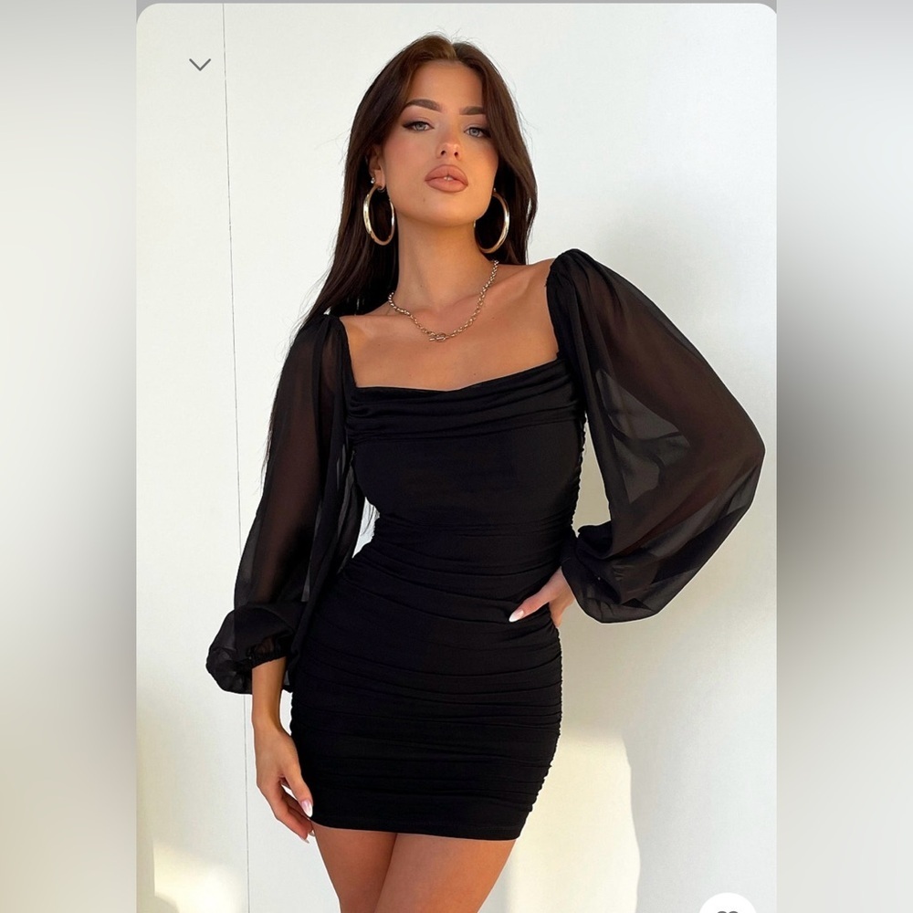 Black Octavia dress homecoming prom